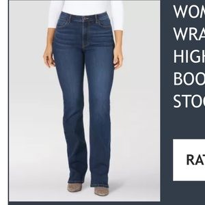 Wrangler boot cut jean